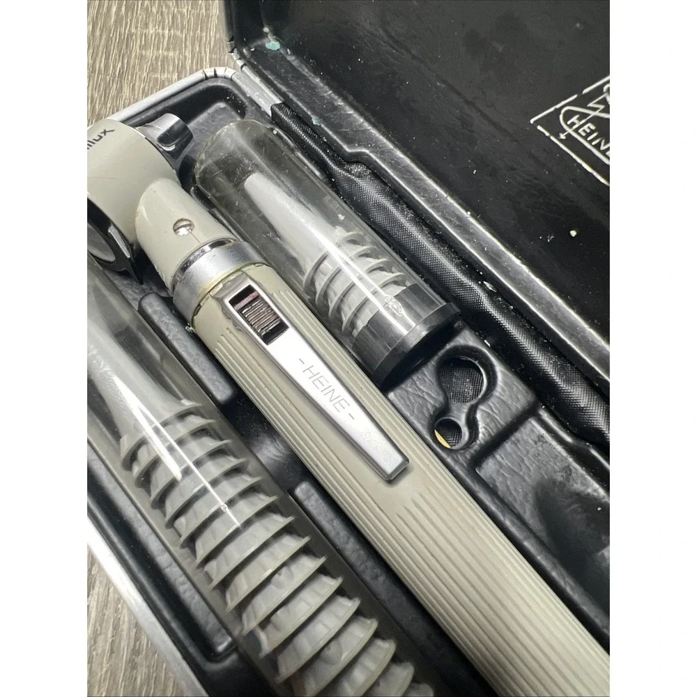VTG HEINE Minilux Otoscope Medical ENT Western Germany As Is For Parts!